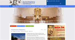 Desktop Screenshot of maryja-mistrzejowice.pl